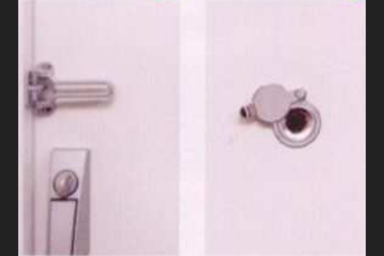 ソライエシティ ザ・パーク ザ・ガーデンのドアガード・ドアスコープ概念図