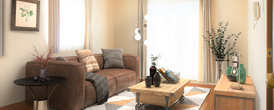 ソライエシティ ザ・パーク ザ・ガーデンのバーチャルステージング